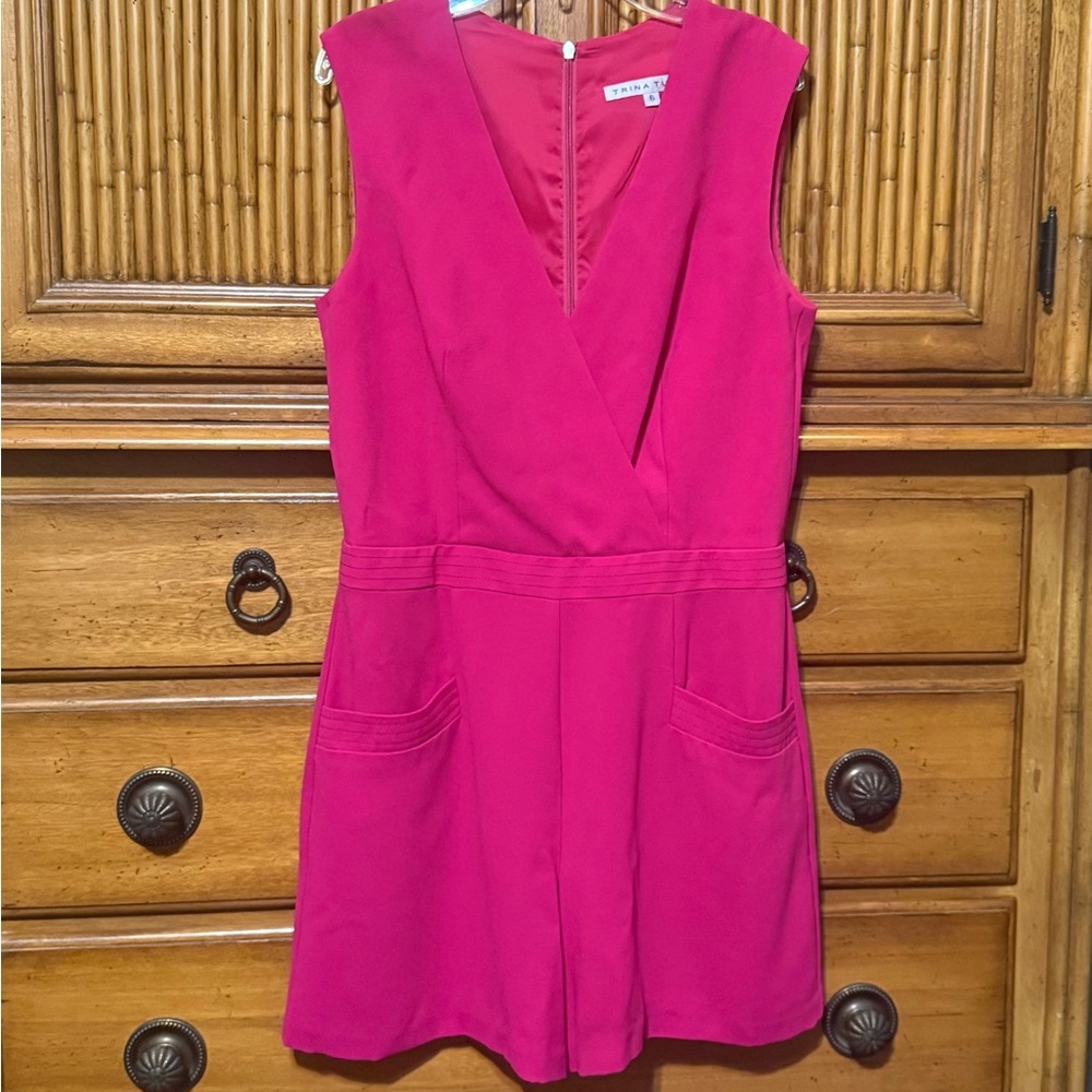 Trina Turk pink romper size 6